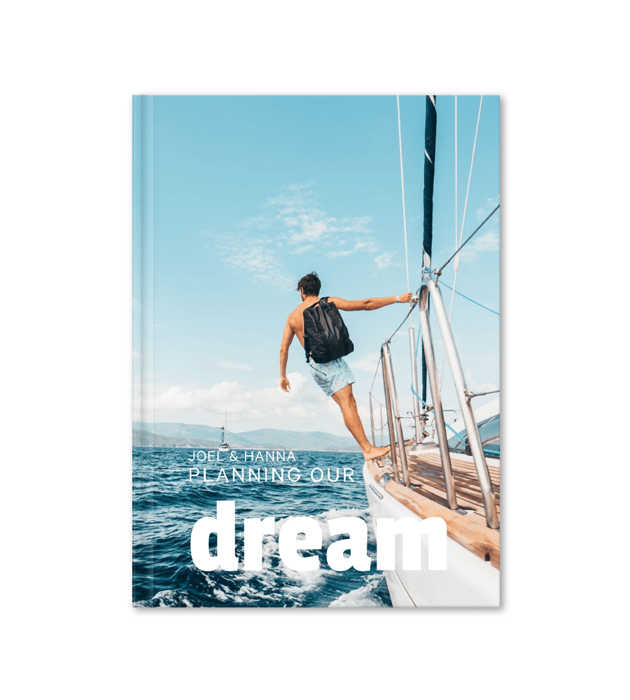 Anteckningsbok - Bokbunden A5 - Personal Planner