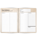 Anteckningsbok - Softcover A6 - Personal Planner