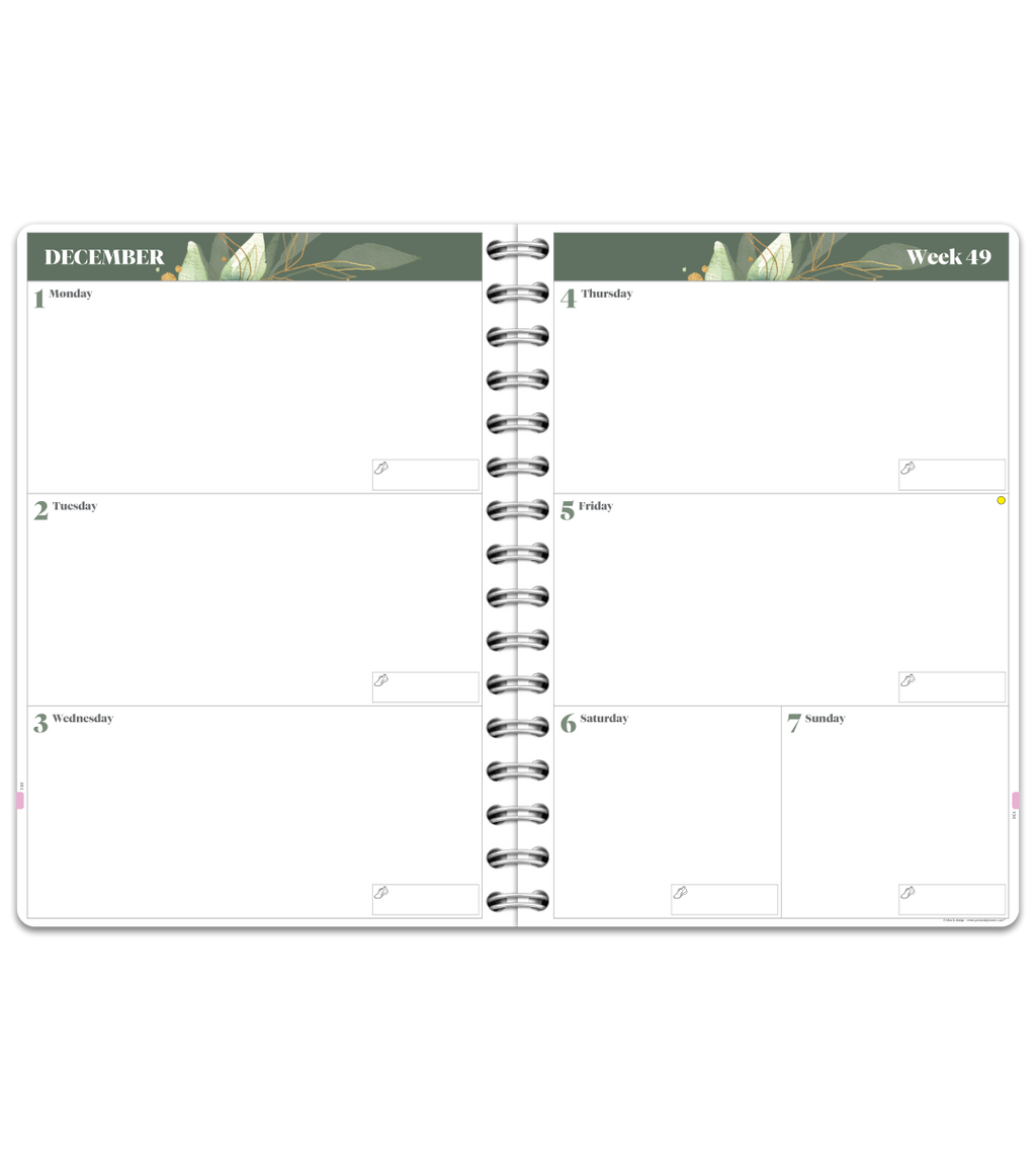 Almanacka - Spiralbindning A5