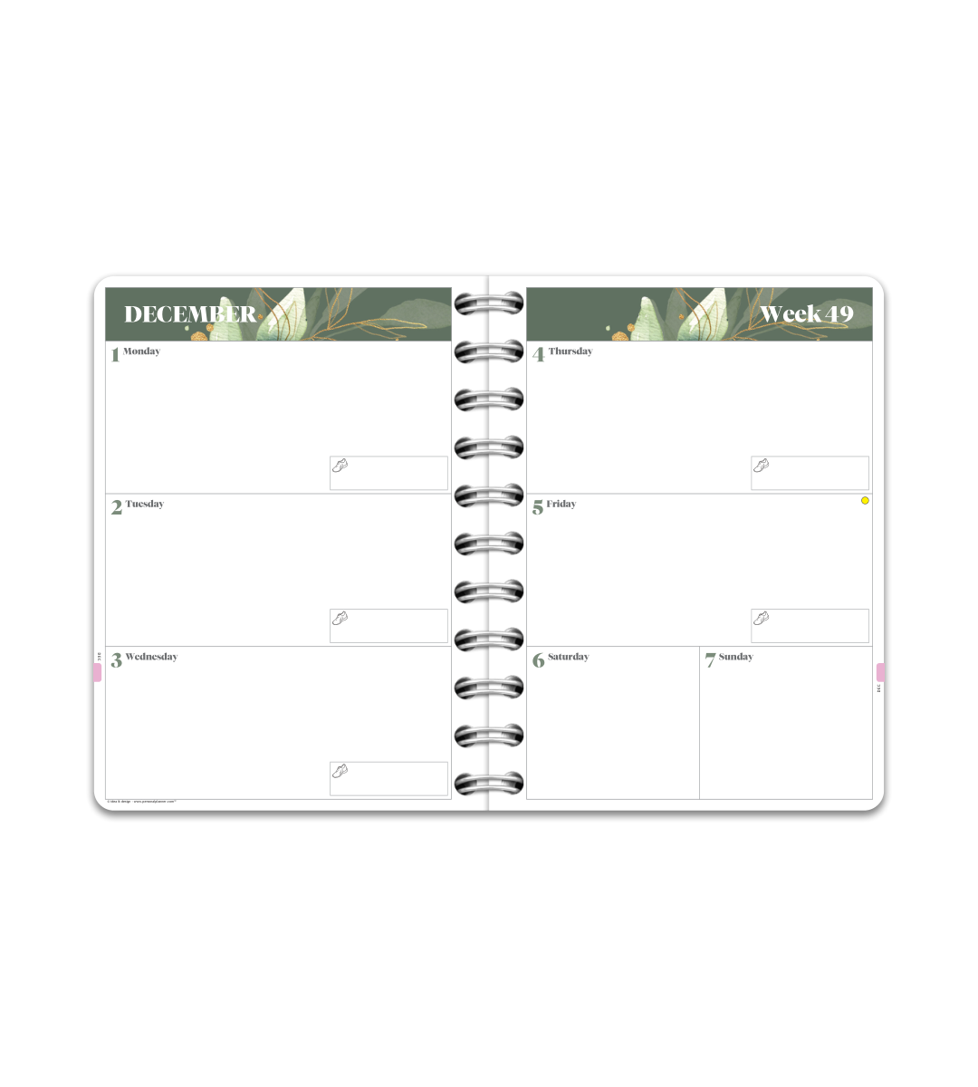 Almanacka - Spiralbindning A6