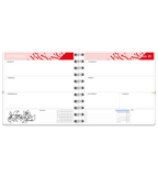 Almanacka - Spiralbindning Mellan