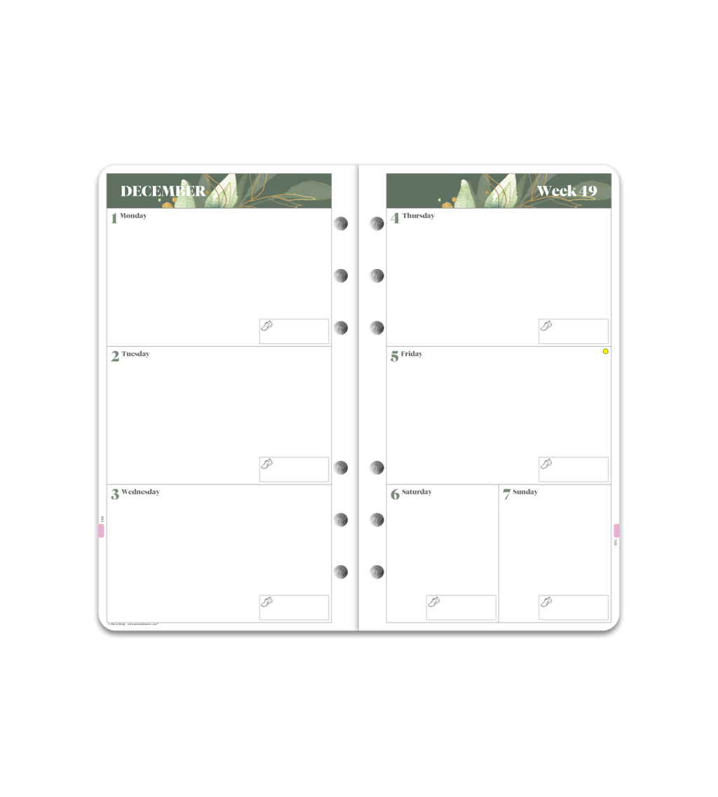 Systemkalender - Inlaga Personal