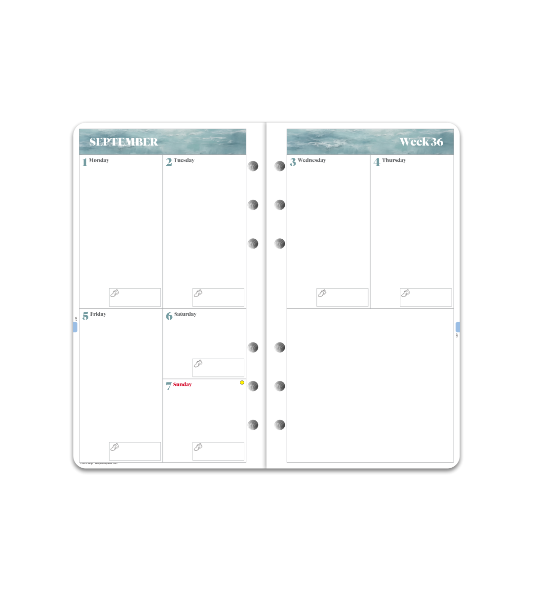 Systemkalender - Inlaga Personal