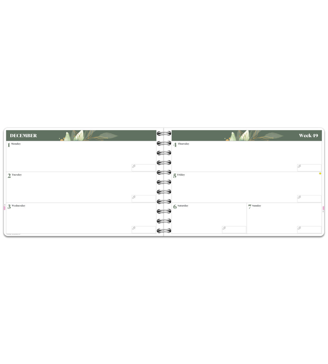 Almanacka - Spiralbindning Stor