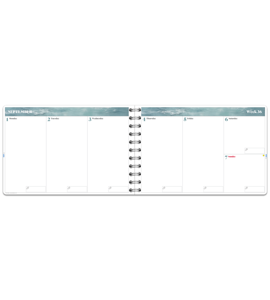 Almanacka - Spiralbindning Stor