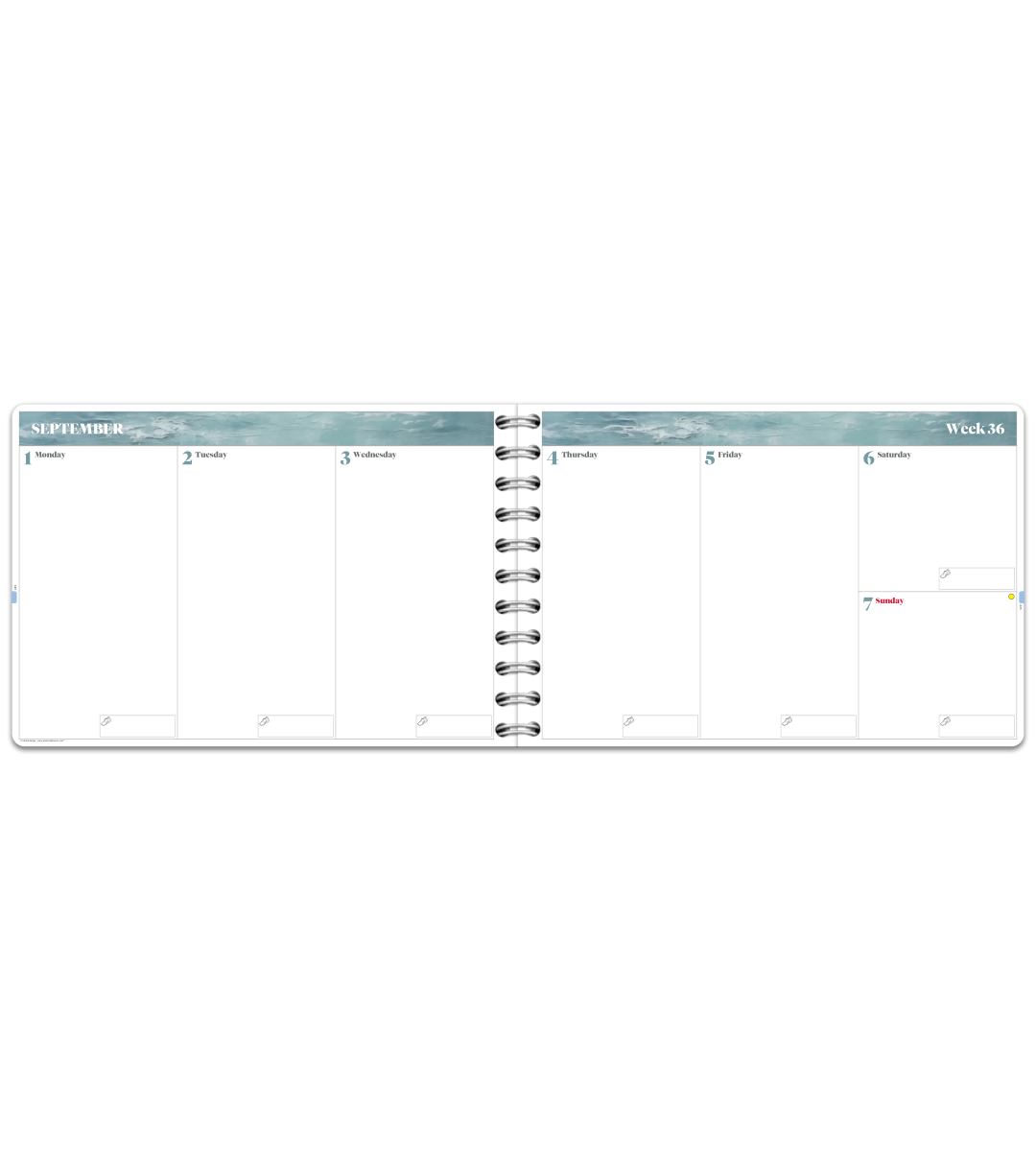 Almanacka - Spiralbindning Stor