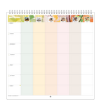 Familjekalender - Veckoöversikt