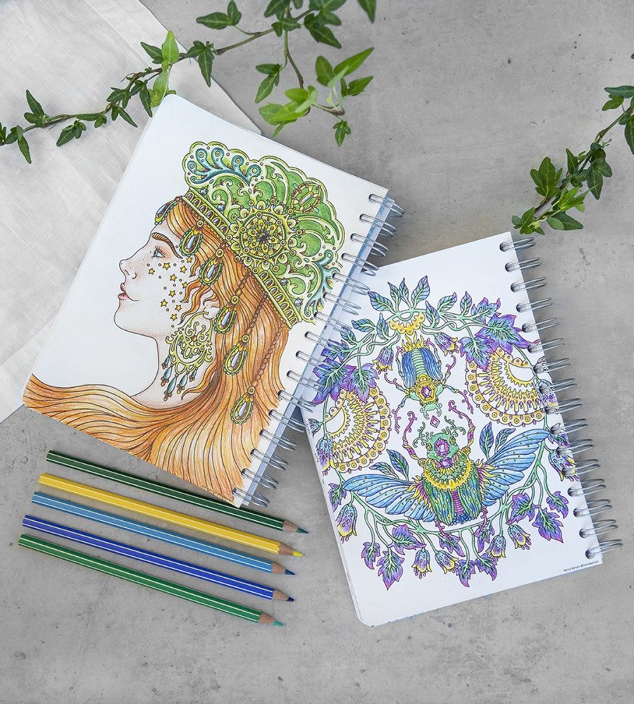 Färgpennor - Stabilo Green Colors 12-pack - Personal Planner