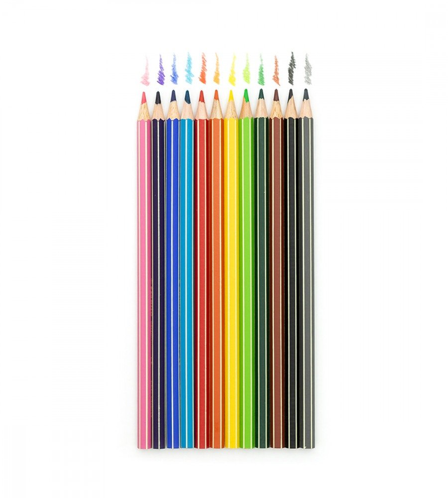 Färgpennor - Stabilo Green Colors 12-pack - Personal Planner