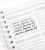 Fineliner - Uni Pin 5-pack - svart - Personal Planner