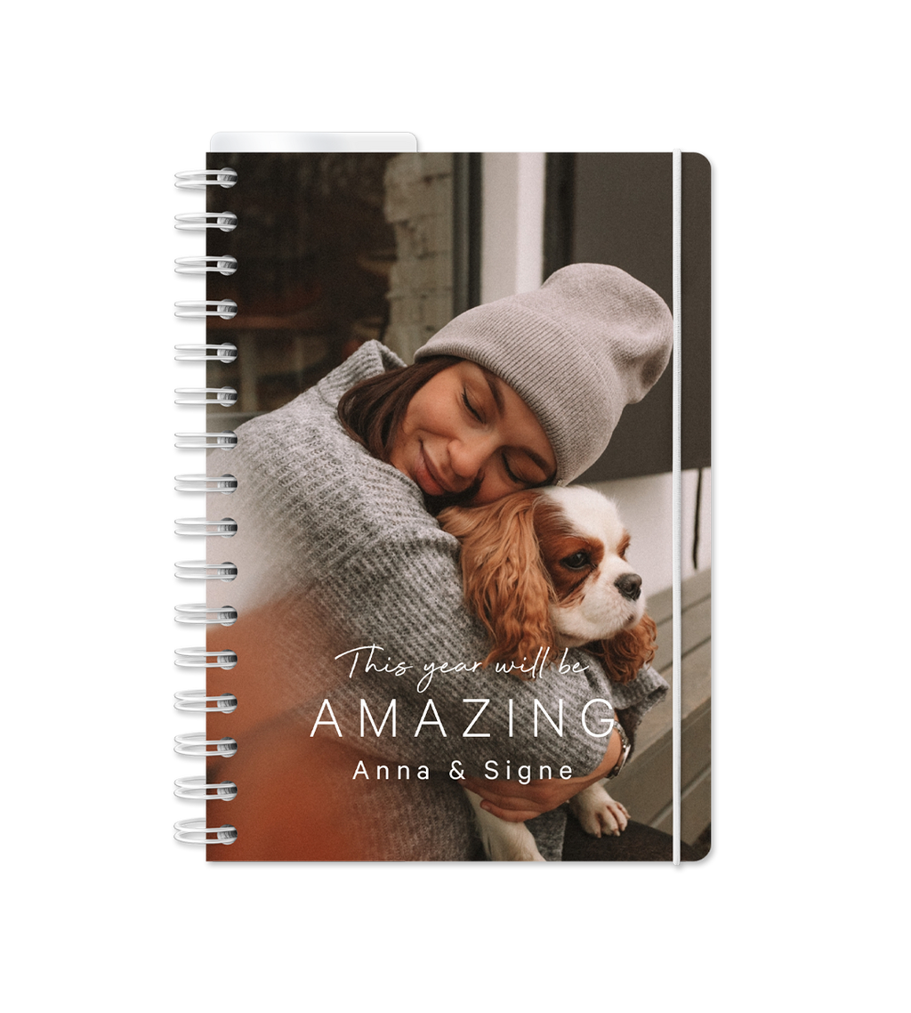 Almanacka - Spiralbindning A5