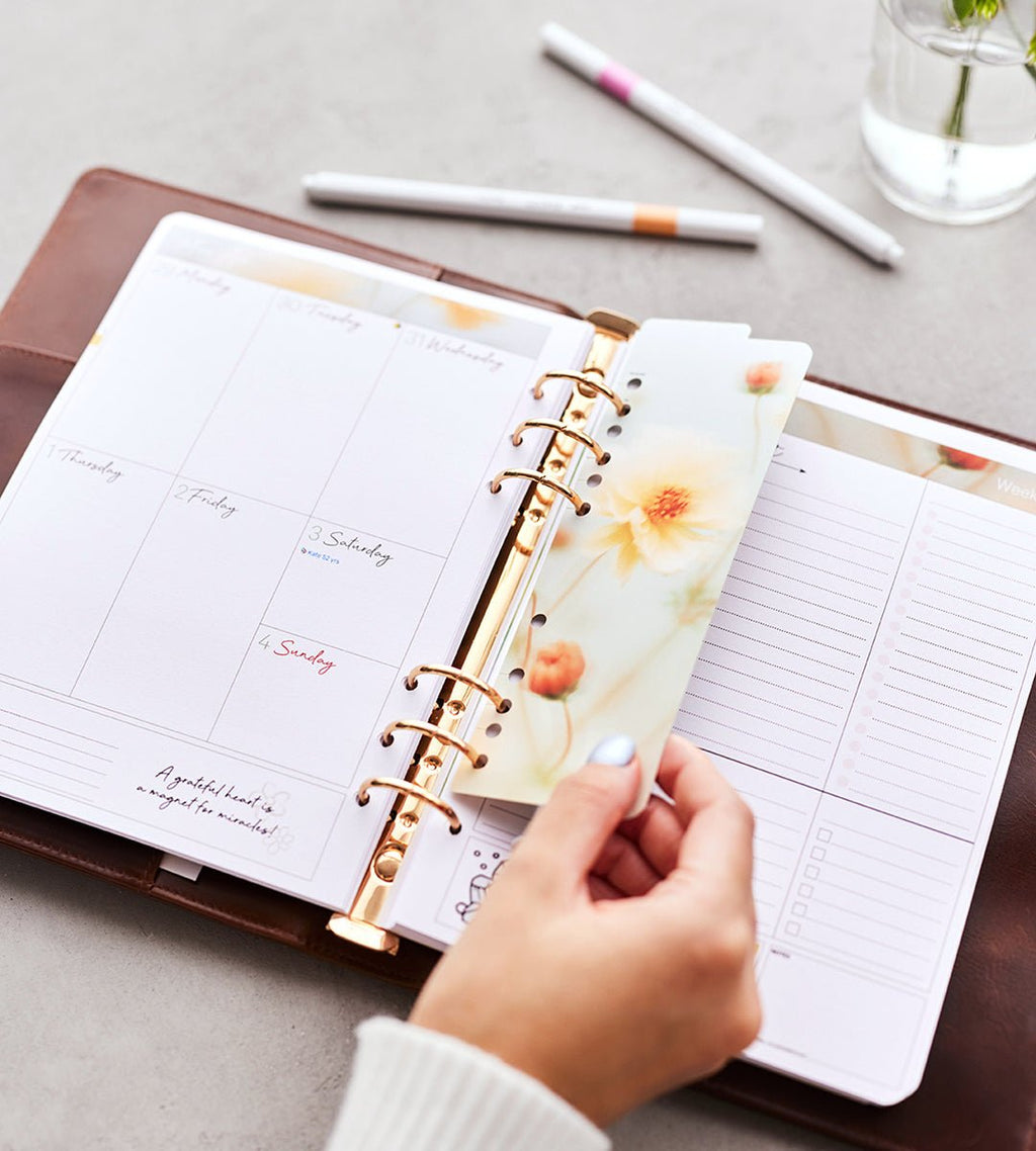 Kit - Flourishing Dreams till systemkalender - Personal Planner