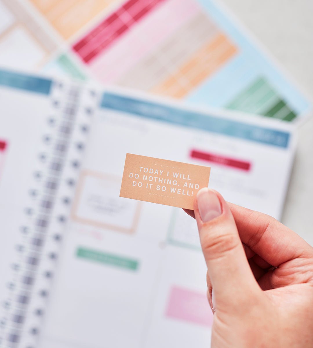 Klistermärken - Stick to plan (Box) - Personal Planner