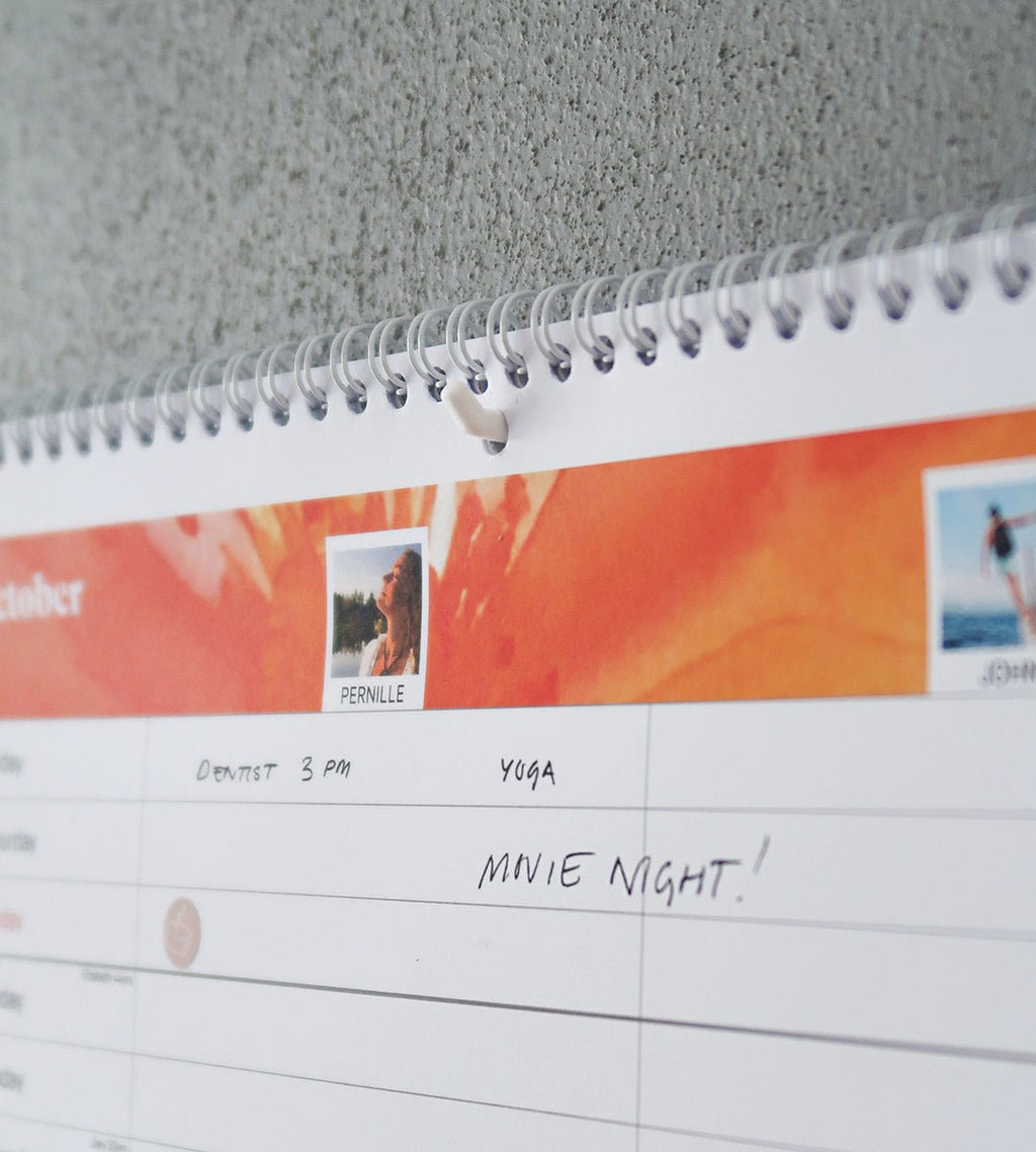 Krok - Självhäftande krok för väggkalender - Personal Planner