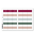 Månadsflikar - Fab Tabs - Personal Planner