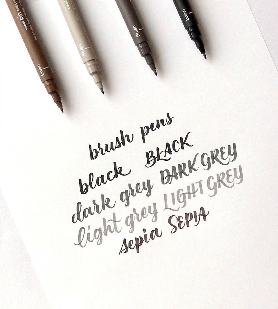 Penselpenna - Uni Pin Brush - Personal Planner