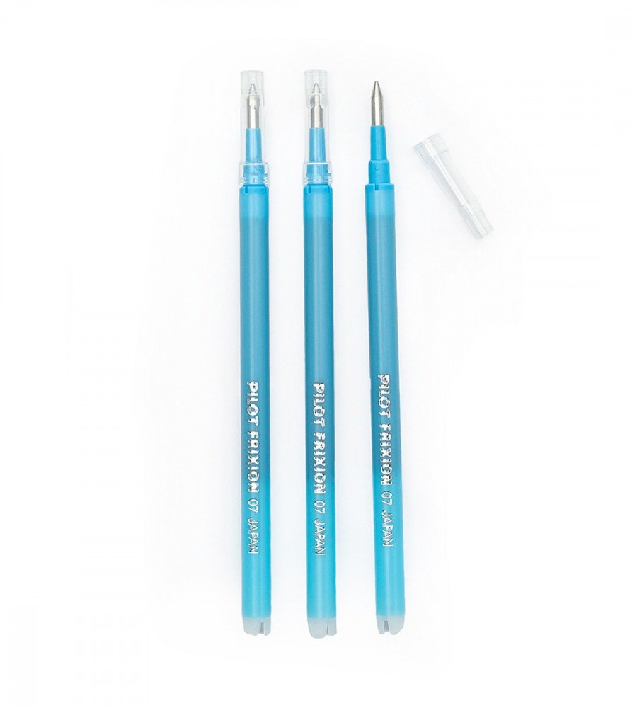 Refill Kulspetspenna - Pilot FriXion Clicker 0.7 - 3-pack - Personal Planner