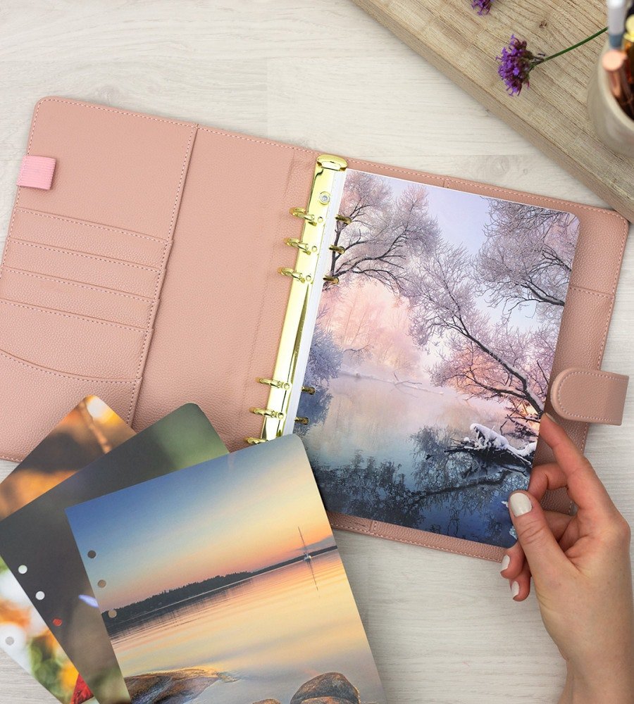 Refillsidor - Utbytbara omslag till systemkalender - A5 - Personal Planner