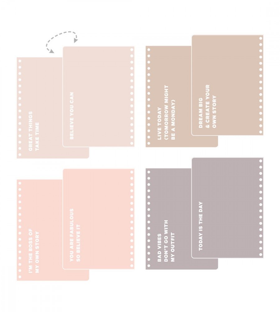 Refillsidor - Utbytbara snap in-omslag till almanacka - A5 - Personal Planner