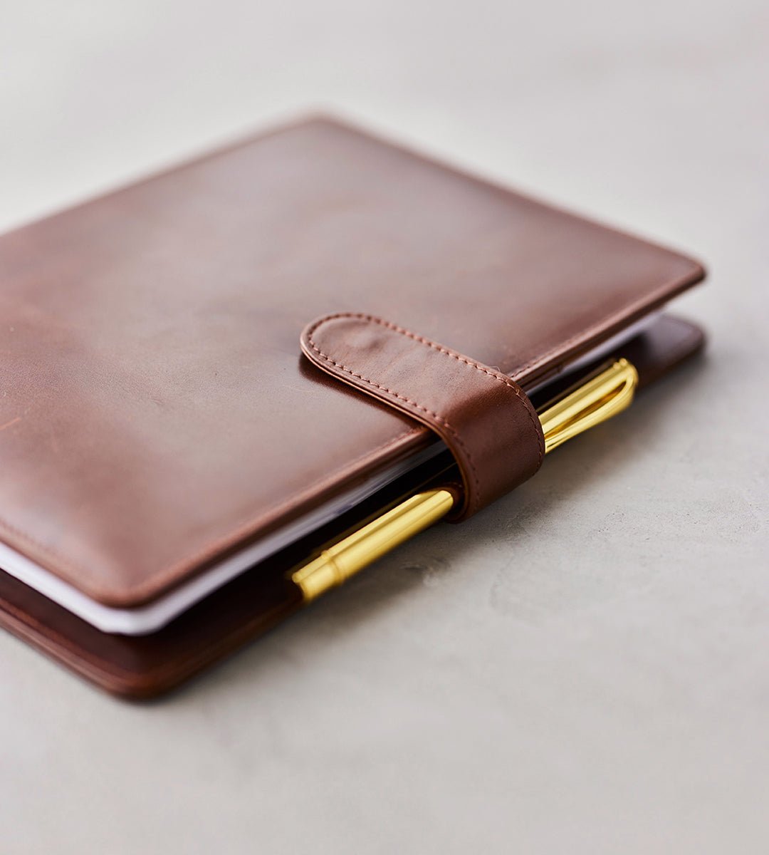 Ringpärm - Läder till systemkalender - A5 - Personal Planner