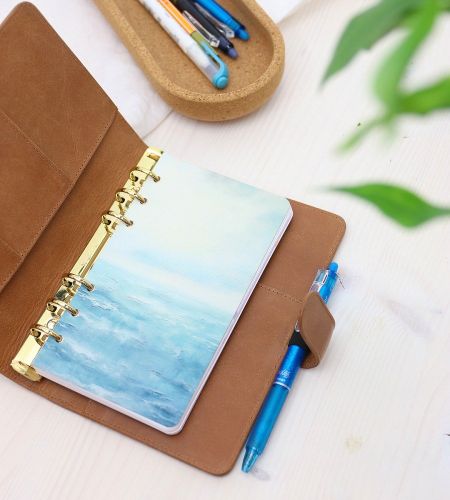 Ringpärm - Läder till systemkalender - Personal - Personal Planner
