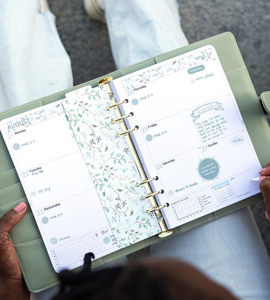 Ringpärm - Systemkalender A5 - Personal Planner