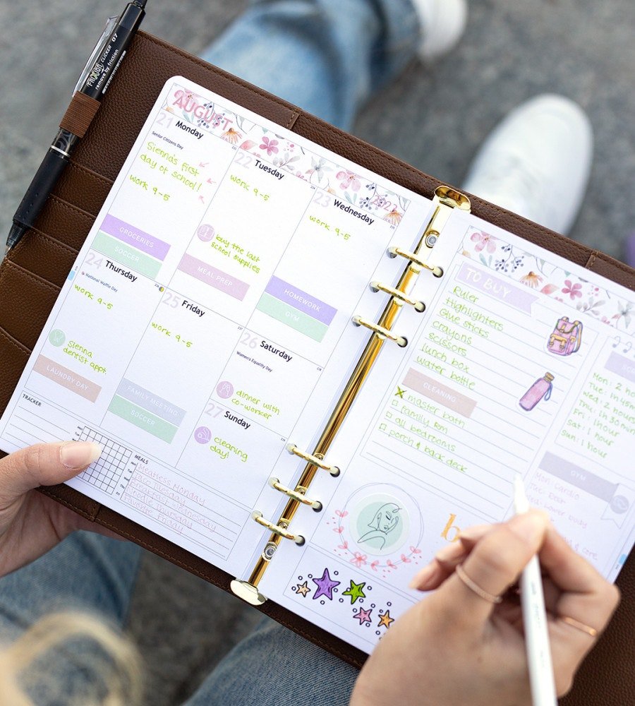 Ringpärm - Systemkalender A5 - Personal Planner