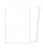 Snap in refillsidor - Blanka 12-pack till almanacka - storlek A5 - Personal Planner