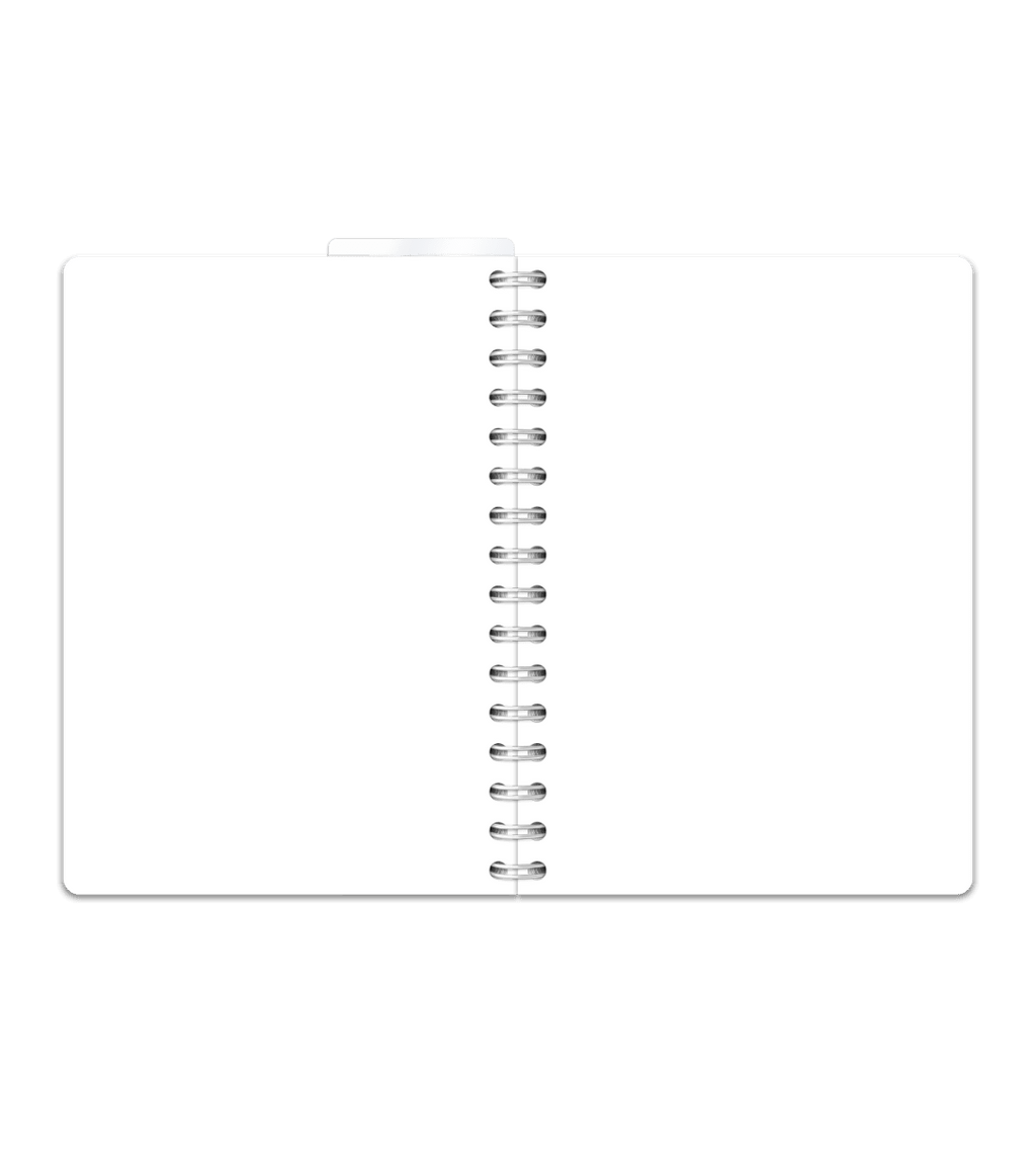 Spiralbindning A5 - Gästbok - Personal Planner