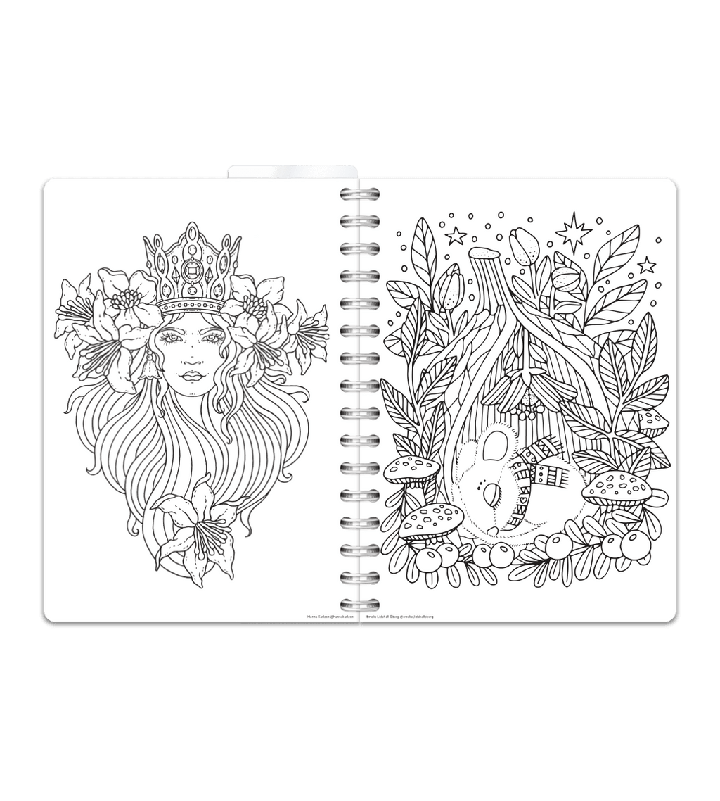 Spiralbindning A5 - Selfcare journal - Personal Planner